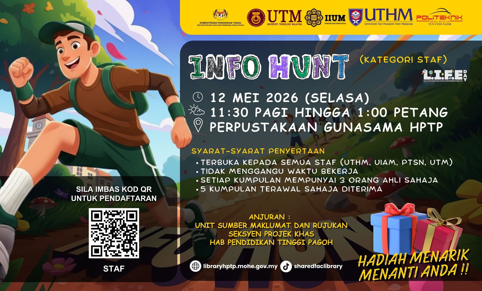 Info Hunt (Kategori Staf)