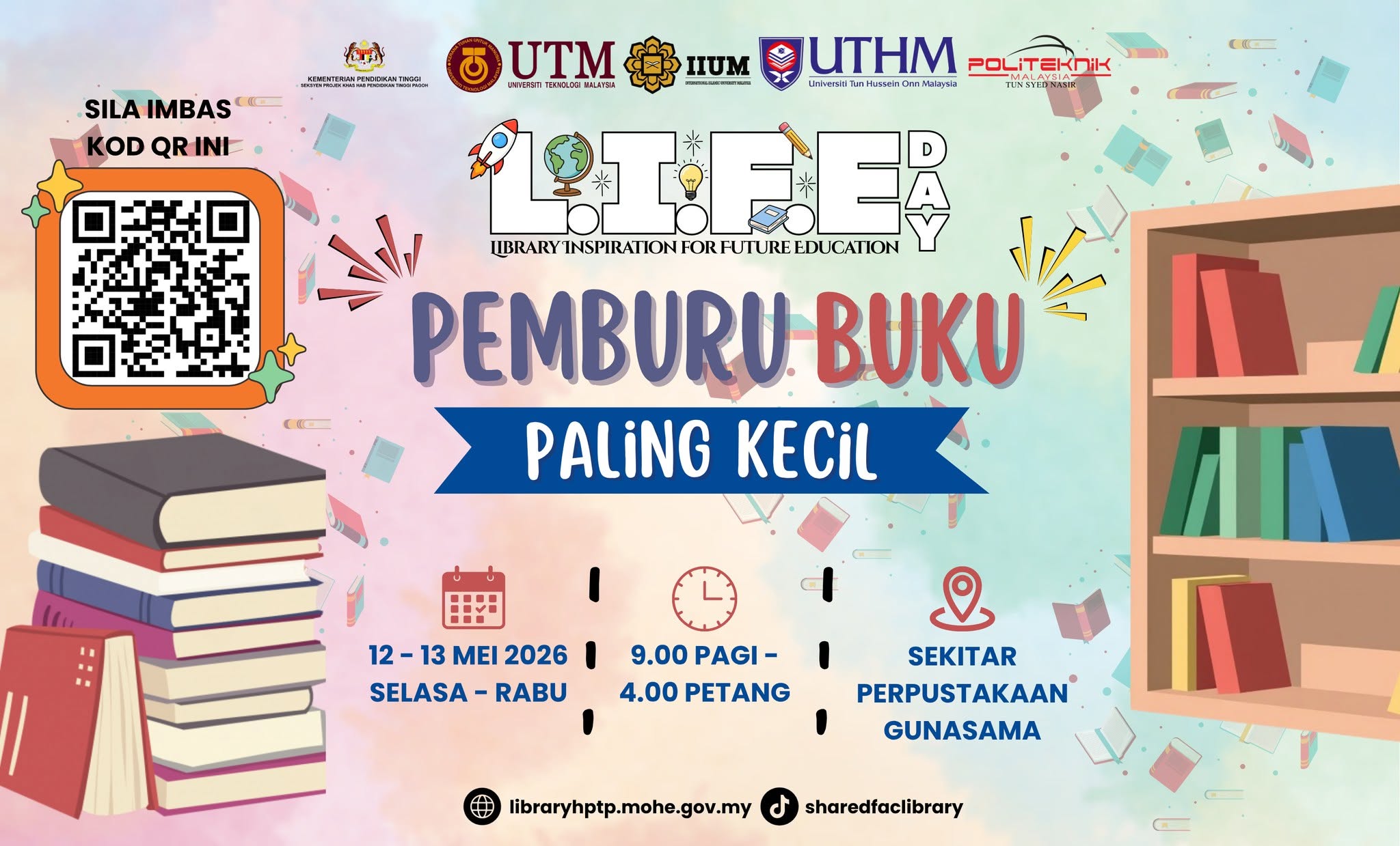 Pertandingan Pemburu Buku Paling Kecil